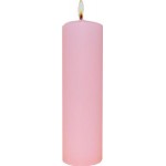 Adventi gyertya rózsaszín 5*18cm 009
